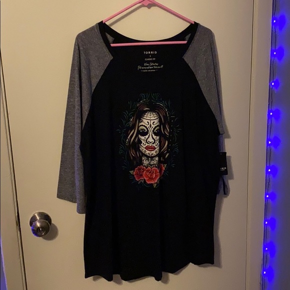 Torrid 3/4 sleeve top